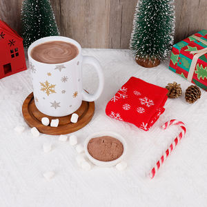BespritGift Best Seller Sweet <span class=keywords><strong>Moment</strong></span> Xmas Food & Cup Gift Set Ceramic Christmas Mug Hot Choc Gift Set for Holiday Promotion - Product Image 3