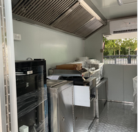 Tune Design Mobile Food Cart para la venta Fast Small Food Truck con equipo completo