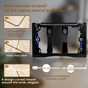 Placa de Repuesto para Inodoro, Botón de Doble Descarga, Compatible con Geberit Sigma 01 20 30 UP300 UP320, Pieza de Repuesto para WC - Product Image 4