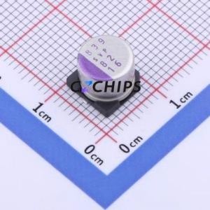16SVP82M Solid Capacitor SMD,D8xL6.7mm ( Capacitance: 82uF )( Precision: 20% Rated Voltage: 16V ) - Product Image 1