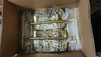 Asas de plástico de alta resistencia para ataúdes con núcleo reforzado con alambre de acero, asas portadoras de carga para ataúdes, accesorios de ferretería funeraria