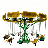 Silla Voladora de Alta Calidad para Parque de Atracciones, 12 Asientos, Divertida, para Niños y Adultos, en Oferta