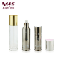 Contenants pour produits de soin de la peau de 40 ml, 100 ml, 120 ml, flacons pompe pour lotion de soin de la peau