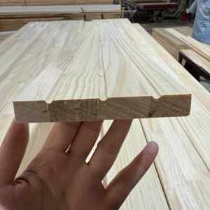 Wood Moulding Plain Radiata Pine FJ Door Frame Flat Jamb Casing Flat Jamb <b>Ceiling</b> Mouldings - Product Image 6