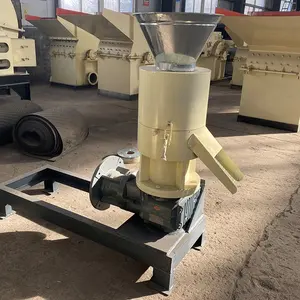 Automatic Feed Pelletizer Chicken Sheep Cattle Cow Goat fish feed pellet mill poultri feed mill pellet