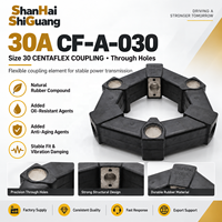 Accouplement en caoutchouc souple torsionnel taille 30 CF-A-030 30A 30AS, coupleur de transmission de puissance flexible en métal et caoutchouc haute élasticité