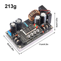 DKP6008 CNC Module d'alimentation régulée abaisseur DC réglable Voltmètre à tension constante et courant constant avec ventilateur