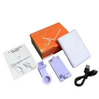 Lampe de poche LED rechargeable portable à clipser avec 3 modes de température de couleur du fabricant