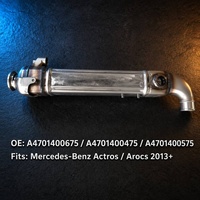 Pendingin EGR untuk Mercedes-Benz Actros / Arocs  OE A4701400575 / A4701400475  A4701400675
