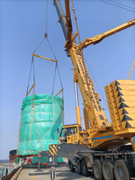 Grue tout-terrain à 7 essieux, flèche principale de 90,5 m, système de double alimentation, forte capacité de levage, adaptabilité élevée pour les grands projets de levage en construction