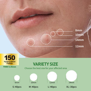 حمض الساليسيليك فريد من نوعه ومدمج بتصنيع المعدات الأصلية # 1 لاصقة حب الشباب غير مرئية بتصميم كوري مخصص وعلامة تجارية خاصة للوجه - Product Image 3