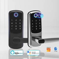 Serrure de porte avec lecteur de cartes, serrure sans fil NFC HF-LM9N, sécurité domestique