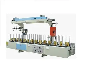 pvc film curtain pipe rod profile wrapping machine