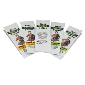 Giá Tốt Nhất 8Oz Túi Cà Phê/4 Mặt Seal Túi Cà Phê/Nhà Máy Cà Phê Túi Tùy Chỉnh Cà Phê Ngay Lập Tức Bao Bì - Product Image 1