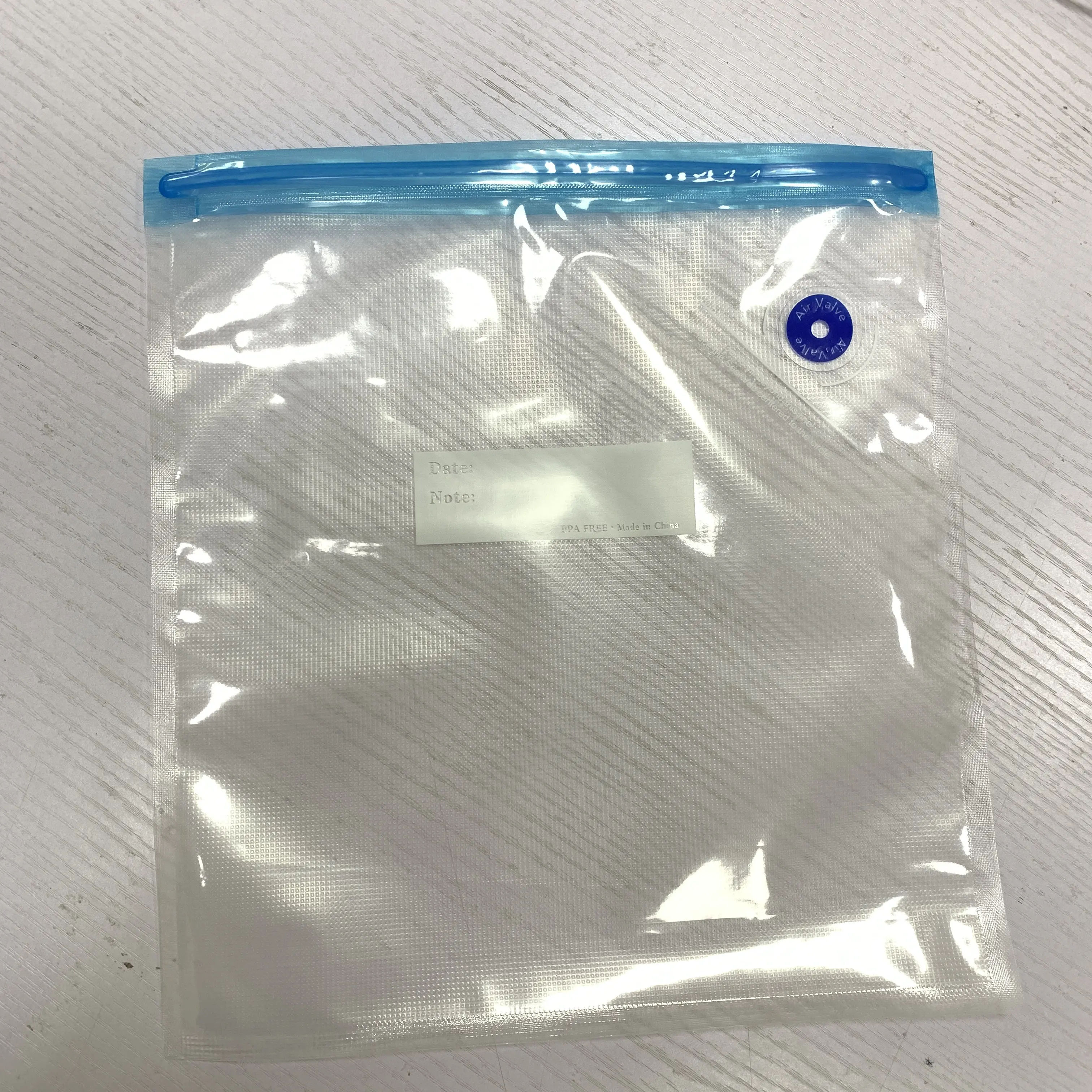 Vacuum Sealer Zipper Bags Sous Vide bags for food BPA Free Reusable Resealable with Air Valve Double Layers Food Storage