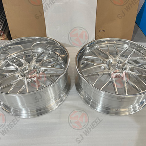 Cerchi Forgiati Personalizzati Billetspecialties in Alluminio 6061-T6 Monoblocco a 2 Pezzi, 26 e 24 Pollici per Camion Chevrolet - Product Image 6