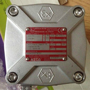 Vanne solénoïde industrielle ASCO WSNF8327B302 en acier inoxydable, vanne antidéflagrante série 8327 pour l'industrie pétrolière, gazière <span class=keywords><strong>et</strong></span> chimique - Product Image 3