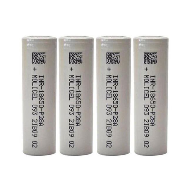 Original 18650 P28A Lithium Ion Battery INR18650-P28A 3.7v 2800mAh Max 35A Discharge for Power Tool