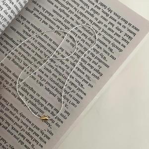 Collar de Plata de Ley S925 con Diseño Geométrico Curvo y Diamantes, Estilo Lujoso y Moderno, Gargantilla de Alta Gama con Cuentas - Product Image 2