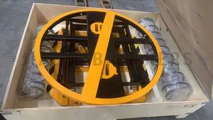 Plateforme de nivellement manuelle à ressort, <span class=keywords><strong>table</strong></span> tournante, plateforme rotative - Product Image 6