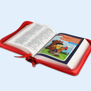 Biblia KJV Pequeña Personalizada para Niños, Impermeable, de Cuero, con Bolsillo, Impresión <span class=keywords><strong>en</strong></span> <span class=keywords><strong>Español</strong></span>, Biblia Sagrada - Product Image 6