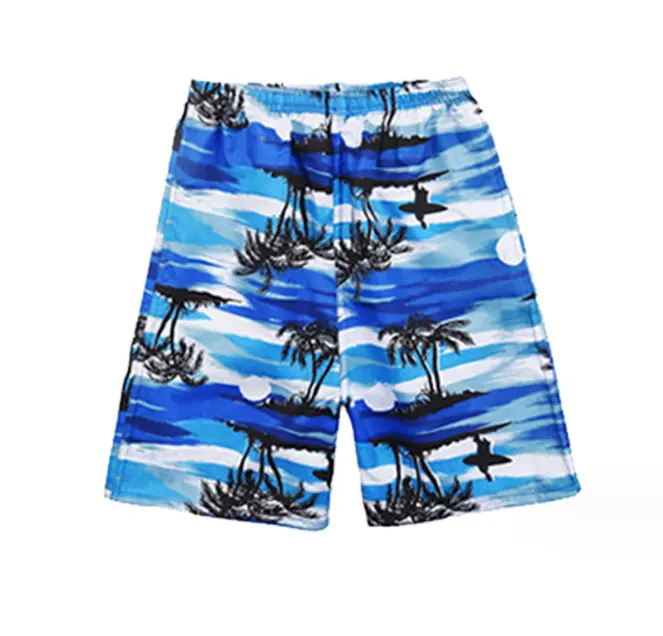 Fábrica OEM Verão Impresso Maiô Dos Homens de Secagem Rápida Mens Swimwear Praia Board Shorts Praia Shorts HOMENS