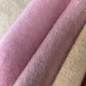 Vendita calda poliestere viscosa <span class=keywords><strong>spandex</strong></span> tessuto in pile anti-pillola/pile polare con doppio tessuto spazzolato per cappotto - Product Image 5