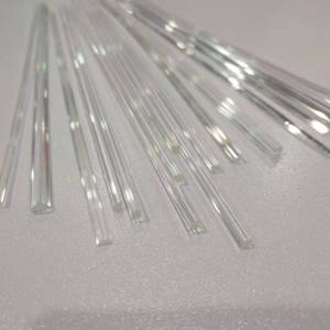 Usine directe transparente pour Triangle acrylique boîte carré Triangle tiges en plastique vente directe clair Triangle acrylique tige - Product Image 1