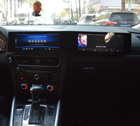 Krando-Autoradio Android à double écran de 22 pouces, GPS, unité principale pour Audi Q5 SQ5 2009-2017, Wi-Fi 4G, sans fil, Carplay DSP, navigation GPS