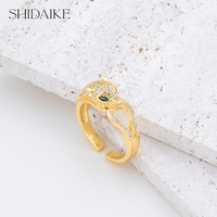 Bague classique pour femme en laiton plaqué or 18 carats, motif léopard durable, sertie de zircon taille princesse, idéale pour mariages et fiançailles