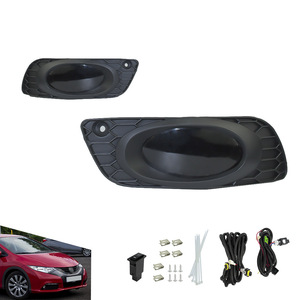 Fog <b>Light</b> Retrofit Kit For Honda Civic 2012-2015 <b>LED</b> <b>Wiring</b> Harness With Switch And Mounting Hardware - Product Image 3