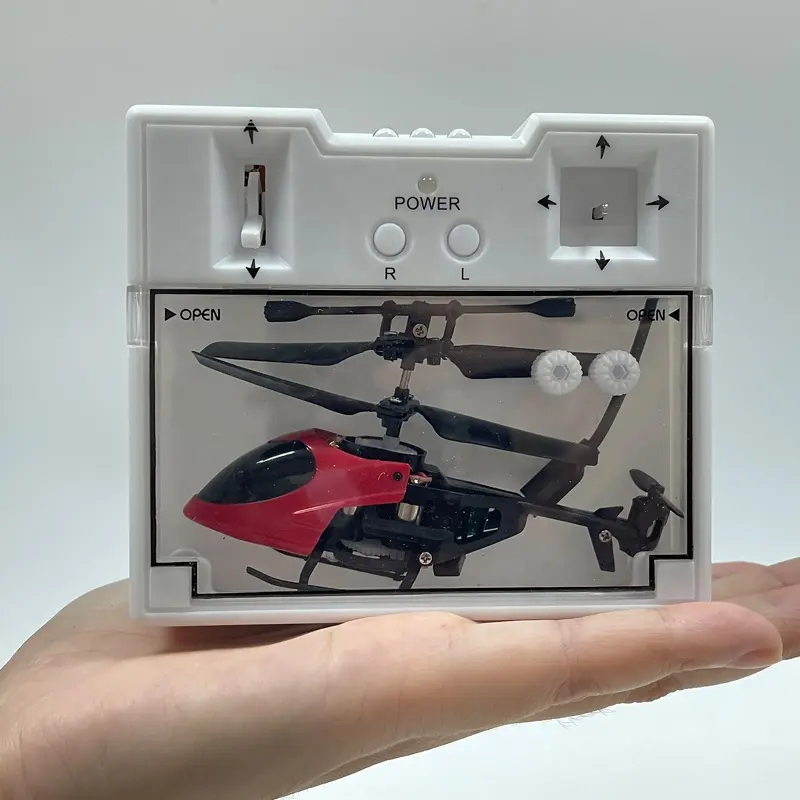 ミニRcドローン航空機Qs5010赤外線飛行玩具3.5チャンネルマイクロヘリコプター