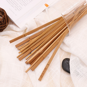 Palillos de bambú con extremos articulados, palillos para hot pot, palillos artesanales con extremos articulados, palillos creativos con forma de anzuelo para servir. - Product Image 2