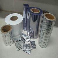 Rouleau de film PVC rigide transparent de qualité médicale 0,2 mm pour l'emballage sous blister pharmaceutique