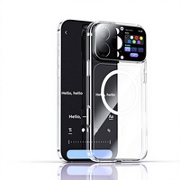 Étui de téléphone intelligent RK-14J AI, nouvelle arrivée, avec télécommande à écran intelligent pour iPhone 16 Pro Max