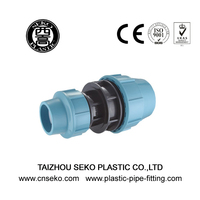 Pp Nomes e Peças De Tubulação pp Compression Fittings Redução Acoplamento Comum