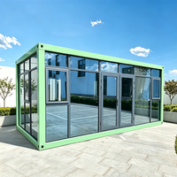 Maison préfabriquée standard en conteneur, petite villa, facile à installer, durable, de haute qualité et à bas prix