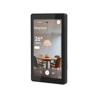 Interrupteur intelligent Android Sunworld avec écran tactile HD IPS de 5,5 pouces, design coulissant, alliage d'aluminium, alimentation électrique USB, pour camping-car, hôtel, usage domestique