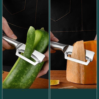 Keuken Topverkoper Multifunctionele RVS Keuken Gadgets Groente Meloen Schilmes Fruit Schilmes