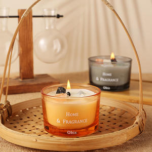 Bougies en cire de soja personnalisées de luxe faites à la main anniversaire <span class=keywords><strong>parfum</strong></span> de maison <span class=keywords><strong>parfum</strong></span>ées Velas Artesanales aromathérapie utilisation pour la décoration de la maison - Product Image 4