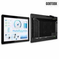 Panel PC Industrial Integrado Sin Ventilador con Pantalla Táctil Capacitiva de 13.3 Pulgadas, IP65, Procesador Intel I3/i5, Compatible con Sistemas Operativos Windows/Linux, OEM