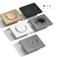 Vente en gros pas cher norme UE 16A Max. Prise de courant pour interrupteur mural compatible réseau NFC 250V pour la maison