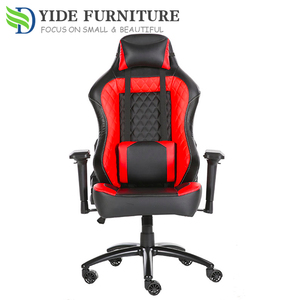 Fauteuil de bureau en cuir bleu, fauteuil de massage, fauteuil de jeu vidéo, fauteuil de course, disponible en ligne - Product Image 6