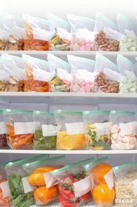 Reclosable tươi-giữ du lịch thiết kế mới chuyên nghiệp phân hủy sinh học <span class=keywords><strong>LDPE</strong></span> cấp thực phẩm Túi trượt - Product Image 3