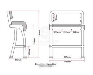 Nouveau dossier de siège inclinable blanc avec porte-cannes à pêche pour sièges de bateau marin pour la pêche - Product Image 2