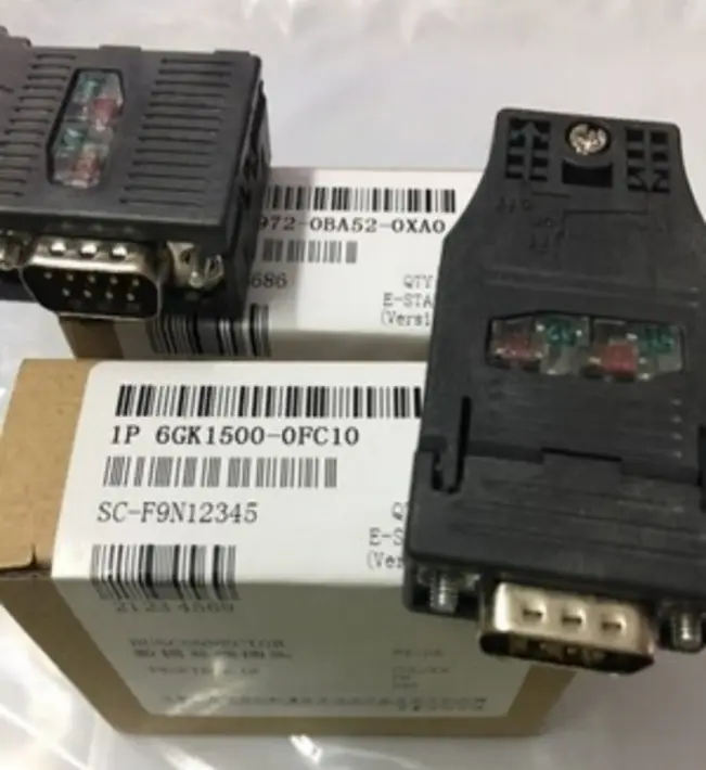 Siemens 6GK1500-0FC10 Right-angle connector 180 DP bus connector 6gk1500-0fc10
