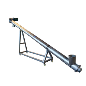 Convoyeur spiralé en acier inoxydable DAHAN, durable, résistant à la chaleur, multi-tension, vitesse réglable pour les magasins alimentaires, poudres, granulés - Product Image 6