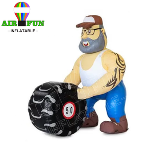 Ticari hollanda Abraham Doll reklam hollanda şişme karikatür karakterler trafik işareti parti bebek farklı türleri - Product Image 5