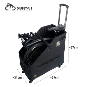 Gấp xe đạp nooyah xe hộp lưu trữ cho brompton phù hợp với <span class=keywords><strong>16</strong></span> inch xe đạp - Product Image 1