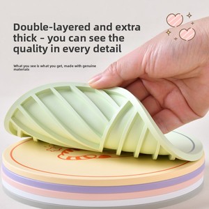 Sous-verre en silicone mignon, résistant à la chaleur et anti-brûlure, design épaissi, motif dessin animé pour tasses, casseroles et bols de cuisine – Qualité supérieure - Product Image 2